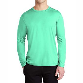 Men's UPF 50+ Sun Protection, Moisture-Wicking Outdoor Long Sleeve T-Shirt