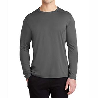 Men's UPF 50+ Sun Protection, Moisture-Wicking Outdoor Long Sleeve T-Shirt