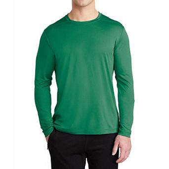 Men's UPF 50+ Sun Protection, Moisture-Wicking Outdoor Long Sleeve T-Shirt
