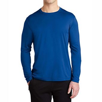 Men's UPF 50+ Sun Protection, Moisture-Wicking Outdoor Long Sleeve T-Shirt