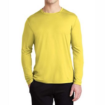 Men's UPF 50+ Sun Protection, Moisture-Wicking Outdoor Long Sleeve T-Shirt