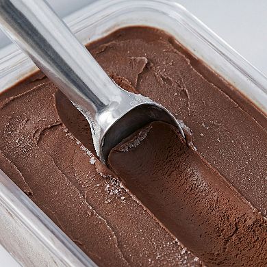 Aluminum Ice Cream Scoop with Ergonomic Handle for Easy Release and Cleaning 1Pcs 6.9x1.6inch