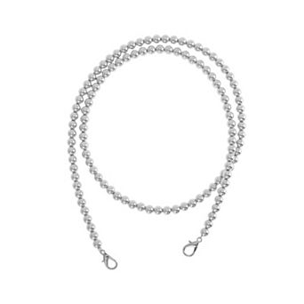 1 pc Faux Pearl Handbag Strap 0.32"x35.43"