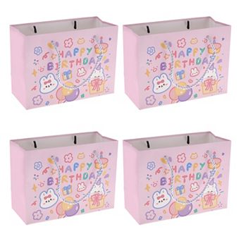 4 pc Cartoon Gift Bags for All Occasions