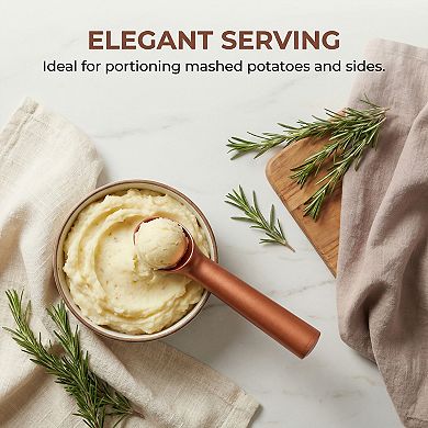 Ice Cream Scoop, 1 Pcs Stainless Steel Ice Cream Scooper with Ergonomic Handle 7.9x1.2 Inch