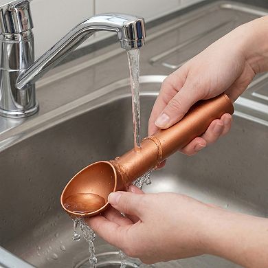 Ice Cream Scoop, 1 Pcs Stainless Steel Ice Cream Scooper with Ergonomic Handle 7.9x1.2 Inch