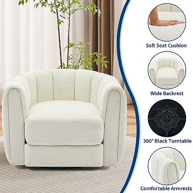 360° Swivel Glider Chair
