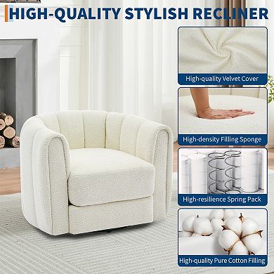 360° Swivel Glider Chair