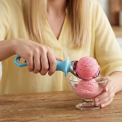 Ice Cream Scoop Comfortable Ergonomic Handle Easy Release for Gelato 8.7x1.8 Inch