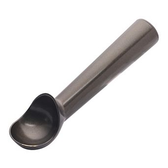 Stainless Steel Ice Cream Scoop with Ergonomic Handle for Easy Release and Clean