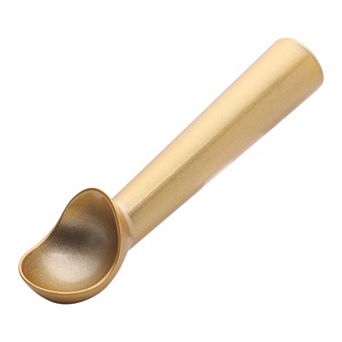 Stainless Steel Ice Cream Scoop with Ergonomic Handle for Easy Release and Clean