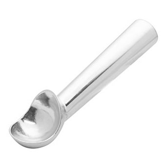 Stainless Steel Ice Cream Scoop with Ergonomic Handle for Easy Release and Clean
