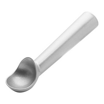 Stainless Steel Ice Cream Scoop with Ergonomic Handle for Easy Release and Clean