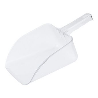 Ice Scoop Easy Clean Plastic Ice Shovel for Candy Buffet Kitchen 1 pc 14.2x6.1Inch