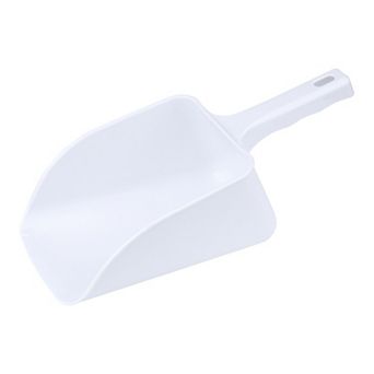 Ice Scoop Easy Clean Plastic Ice Shovel for Candy Buffet Kitchen 1 pc 14.2x6.1Inch