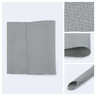 Set of 4 Rustic Cotton Placemats for Dining Table Decor Washable Kitchen Table Mat 18.1x11.8 Inch