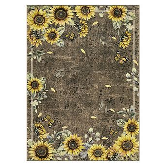 Fashionwu Washable Living Room Modern Flower Printed Kitchen Low Pile Non Slip Non Sheeding Area Rug