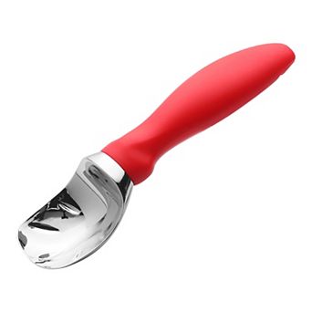 Ice Cream Scoop Comfortable Ergonomic Handle Easy Release for Gelato Cookie Dough 7.9x2 Inch