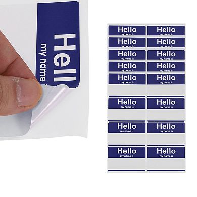 Handwritten Name Gift Stickers for All Occasions 6 Pcs
