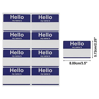 Handwritten Name Gift Stickers for All Occasions 6 Pcs