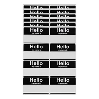 Handwritten Name Gift Stickers for All Occasions 6 pc