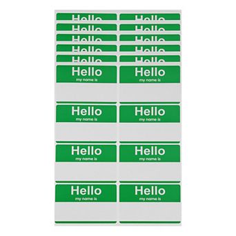 Handwritten Name Gift Stickers for All Occasions 6 pc