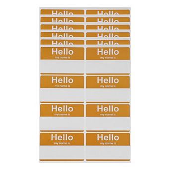 Handwritten Name Gift Stickers for All Occasions 6 pc