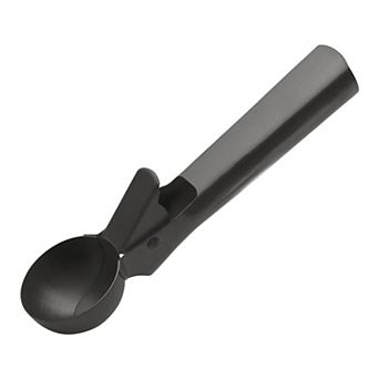 Ice Cream Scoop, 1 pc Stainless Steel Pop-out Ice Cream Scooper, Ergonomic Handle 7.3x1.9 Inch