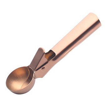 Ice Cream Scoop, 1 pc Stainless Steel Pop-out Ice Cream Scooper, Ergonomic Handle 7.3x1.9 Inch