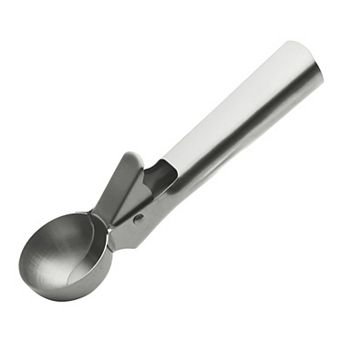 Ice Cream Scoop, 1 pc Stainless Steel Pop-out Ice Cream Scooper, Ergonomic Handle 7.3x1.9 Inch