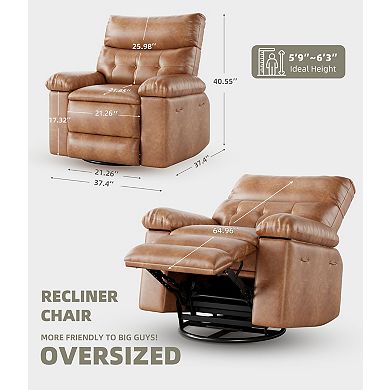 Regular Manual Recliner Chair for Adults