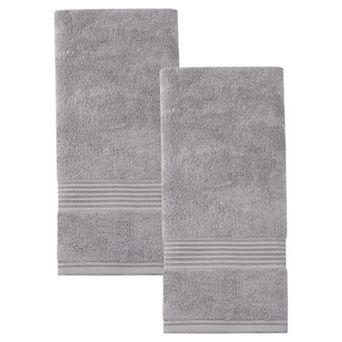1 Pack Luxury Striped Cotton Hand Towels Ultra Soft Absorbent Quick Dry Towels 13" x29"