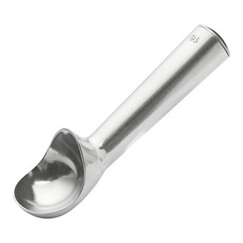 Stainless Steel Ice Cream Scoop with Ergonomic Handle and Easy Release 1 pc 7.1x1.9Inch