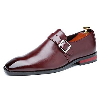 Men's Low-Top Buckle Dress Shoes