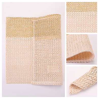 Farmhouse Placemats Set of 4 Rectangular Mats for Dining Table Decor Washable Mat 17.7x11.8 Inch