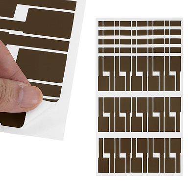 Handwritable P-Type Gift Stickers for Various Occasions 6 Pcs