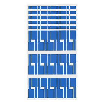Handwritable P-Type Gift Stickers for Various Occasions 6 pc