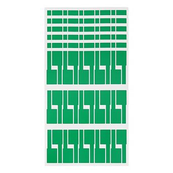 Handwritable P-Type Gift Stickers for Various Occasions 6 pc
