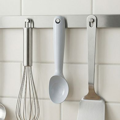 Ice Cream Scoop Aluminum Alloy Hangable Ergonomic Handle 7.5x1.9Inch