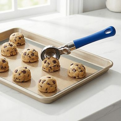 Ice Cream Scoop Stainless Steel Ice Cream Scooper Ergonomic Handle Easy Release