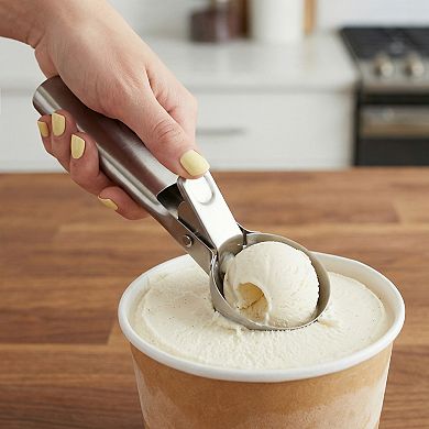 Ice Cream Scoop Stainless Steel Ice Cream Scooper Comfortable Ergonomic Handle