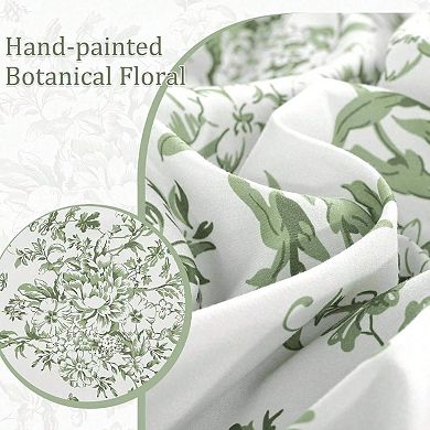 Full Size Comforter Set with Floral Branch Patterns for All Seasons