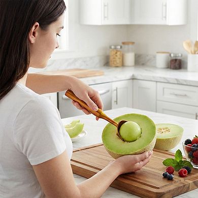 Ice Cream Scoop, 1 Pcs Stainless Steel Ice Cream Scooper Comfortable Ergonomic Handle