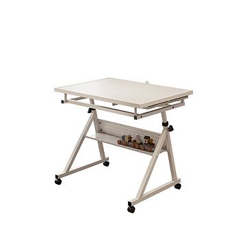1500 pc Jigsaw Puzzle Table with 4 Drawers & Cover, Adjustable Crafting Table for Adults