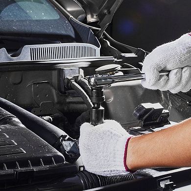 Alloy Steel Swivel Impact Socket Set 14-Piece with Toolbox for Mechanics