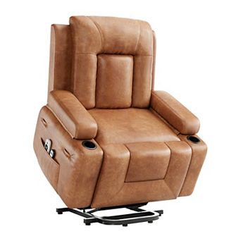 PU Leather Power Lift Recliner Chair