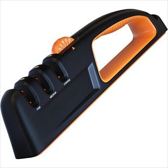 3-Stage Premium Knife Sharpener, Precision Adjust 5 Settings Restore Blades