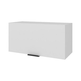 Elsah Pull-Up Door Wall Cabinet, Compact Kitchen, Garage or Bathroom Storage Unit