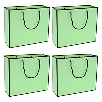 4 pc Solid Design Gift Bags for All Occasions