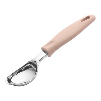 Ice Cream Scooper Hangable Stainless Steel Ergonomic Handle 7.5x1.6 Inch